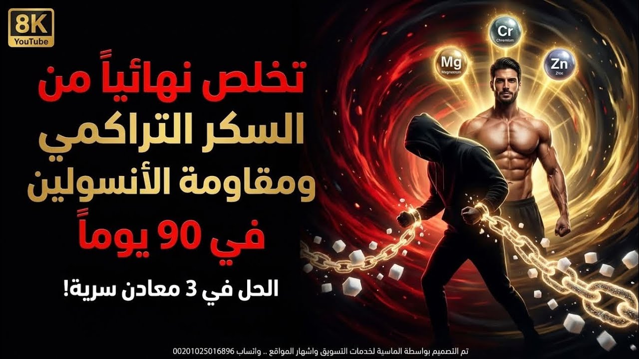 تخلص نهائيا من السكر التراكمى و مقاومه الانسولين فى ٩٠ يوم 