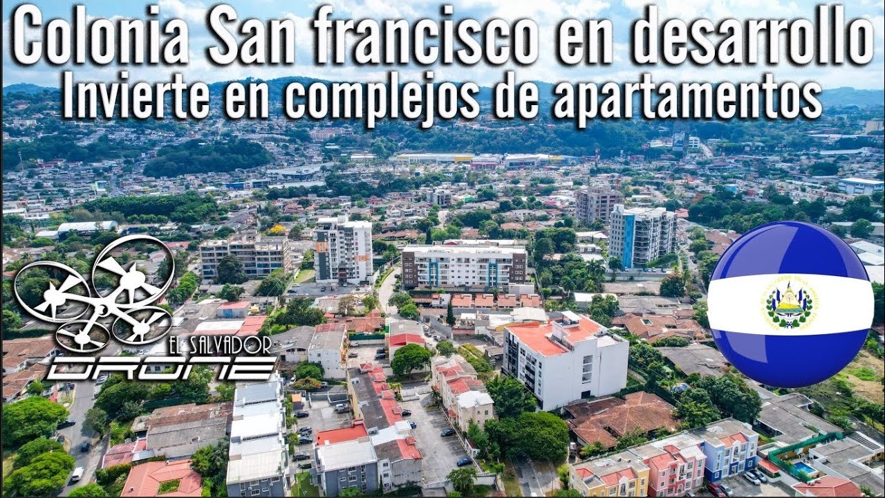 Colonia San Francisco San Salvador en pleno desarrollo #elsalvador