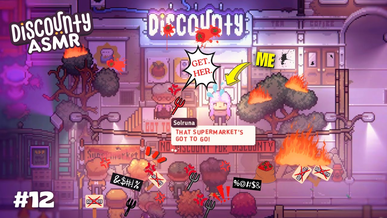 That's it.. WE ARE SO COOKED!!! 🤡🫣🛒 | ASMR Longplay | Discounty | Ch. 2 Ending | #12