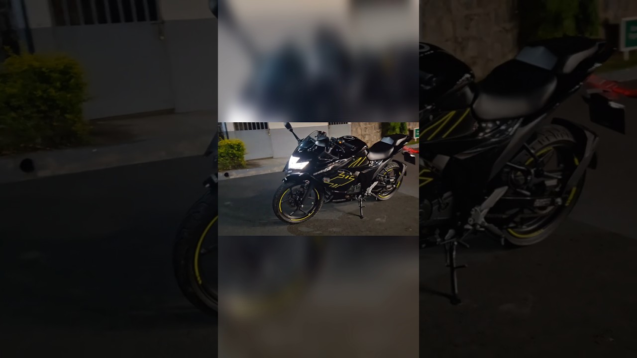 #47 Brand New 2025 Suzuki Gixxer Sf 155 Sparkle Black 