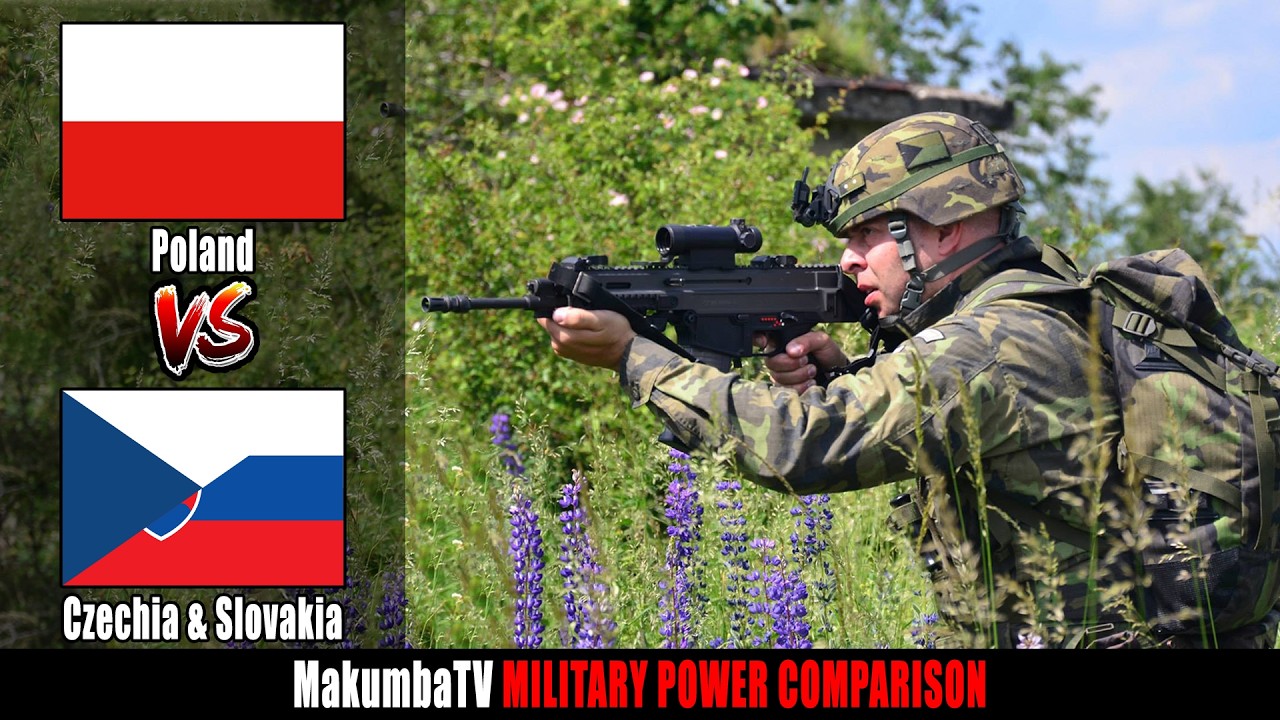 Polska vs Czechy i Słowacja 2026 | Por&oacute;wnanie siły militarnej