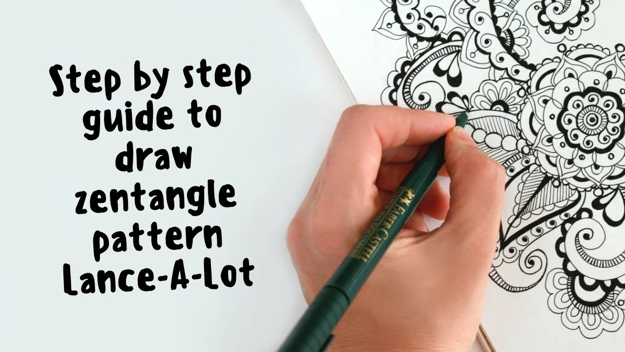 Tangle Pattern Lance-a-Lot by Thomas Padros.