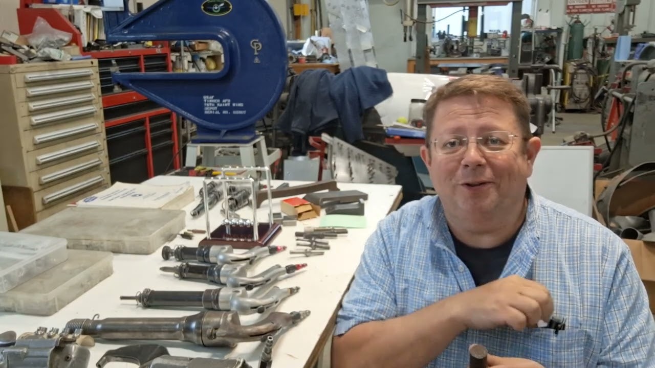 Airplane rivets for the metal shaper. The how and why of it all..