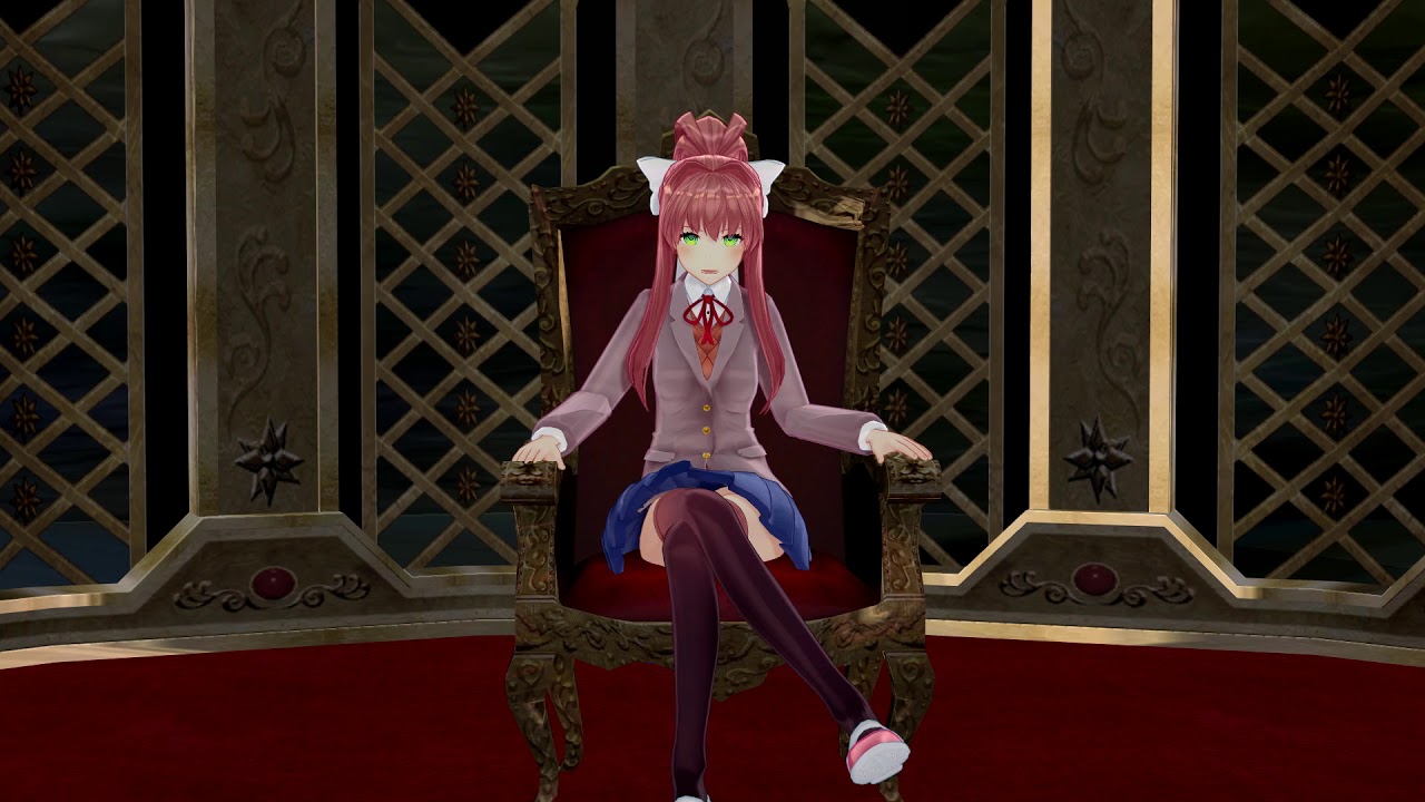 MMD - Look what you made me do! ~ Monika ~ (Doki Doki Literature Club!)