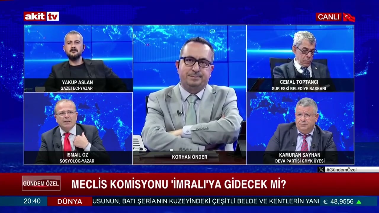G&uuml;ndem &Ouml;zel - Korhan &Ouml;nder, İsmail &Ouml;z, Kamuran Sayhan, Yakup Aslan, Cemal Toptancı - 20.11.2025
