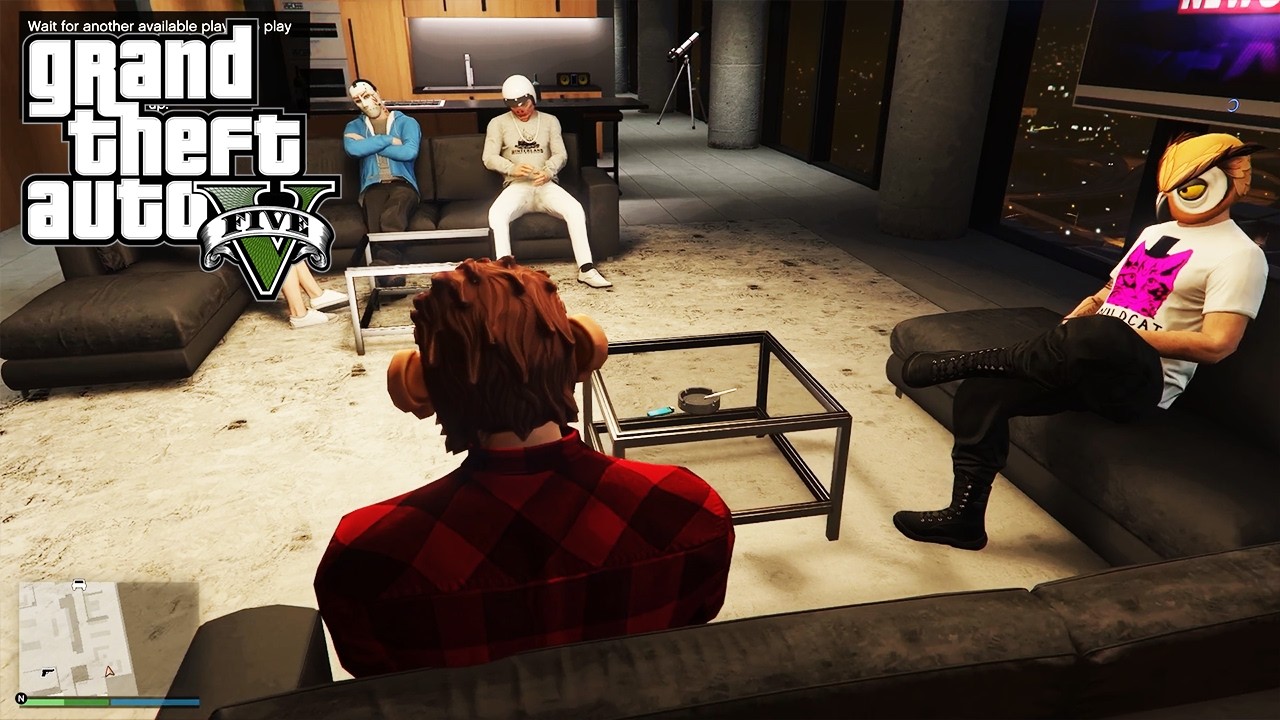 GTA 5 Online Chilling for 3 Hours (Almost)