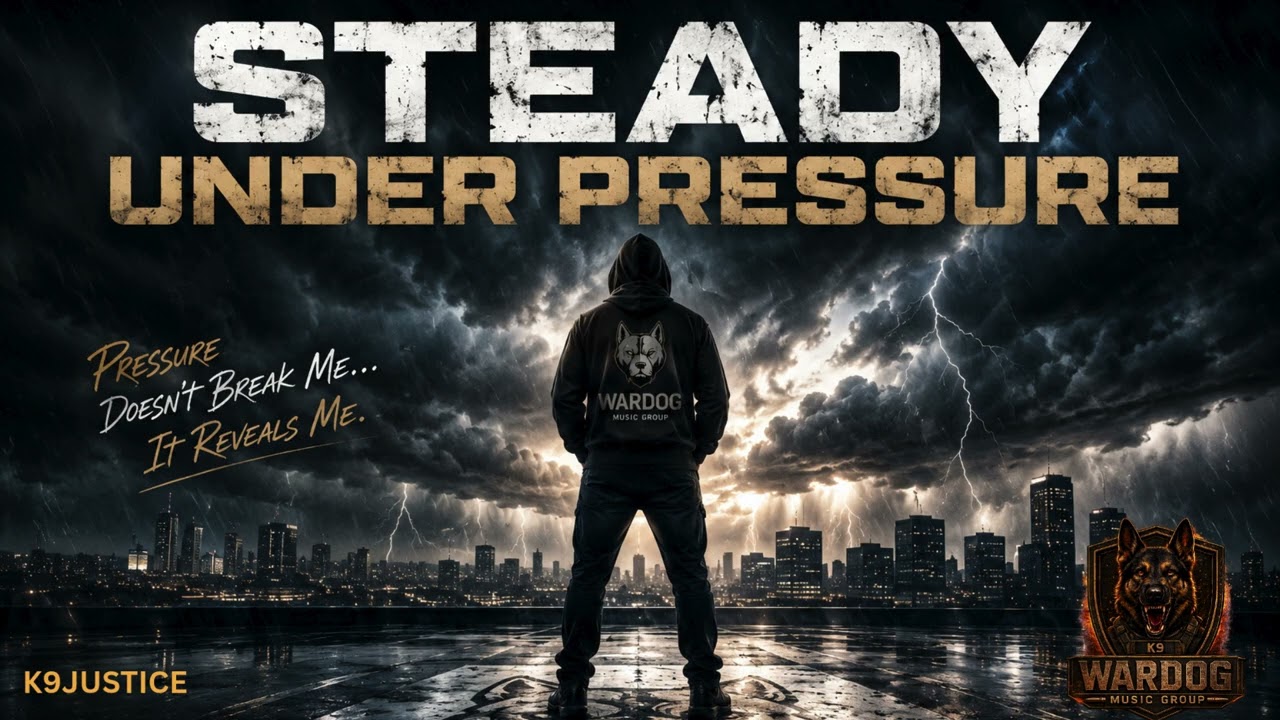 STEADY UNDER PRESSURE | K9Justice | Official Audio | WarDog Music Group