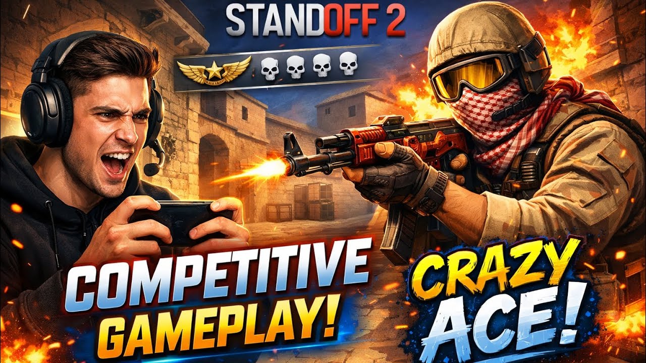🔥 CRAZY ACE in Competitive | Standoff 2 Gameplay 🔥