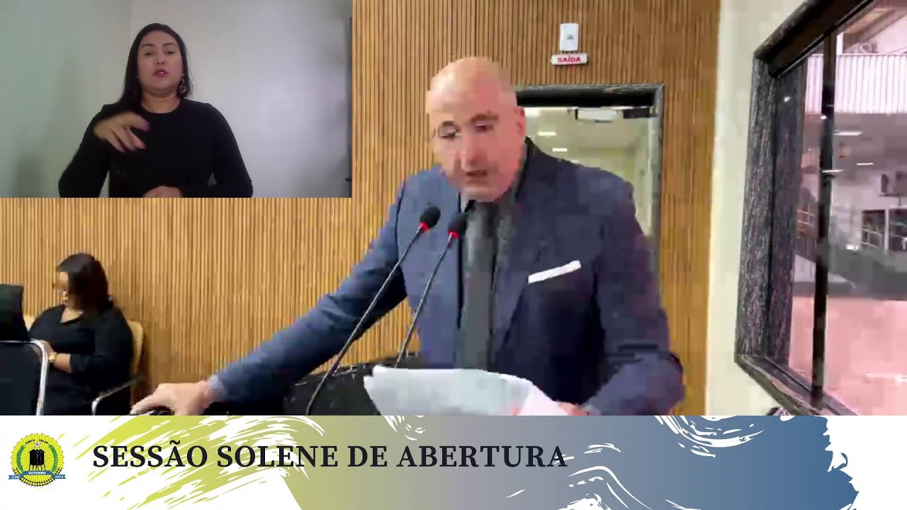 Sessão Solene de Abertura .