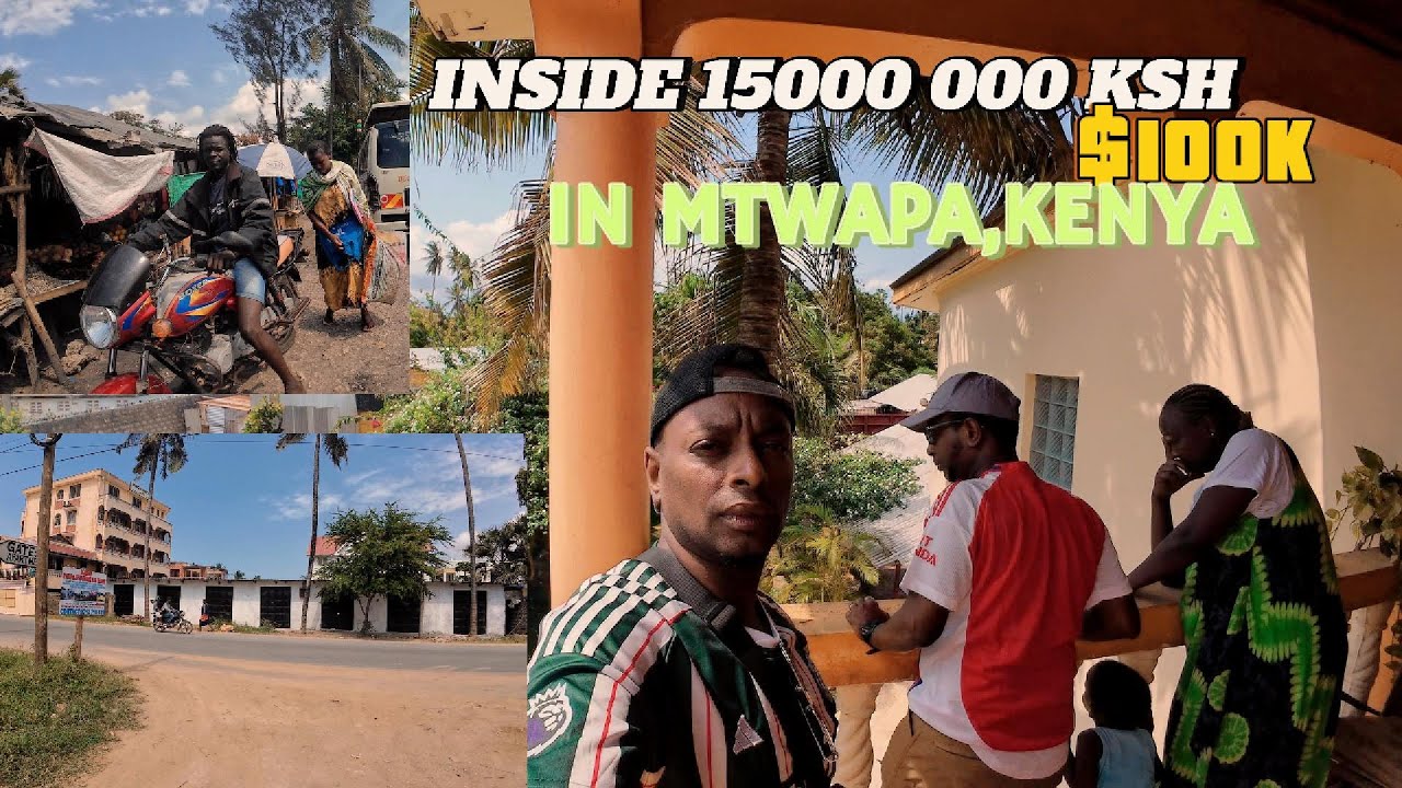INSIDE $100,000 HOUSE IN MTWAPA, KENYA