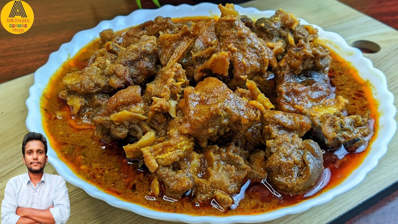Cooking A Tasty Mutton Head Curry Recipe | Spicy Goat Head Masala Curry | Mutton Head Recipe