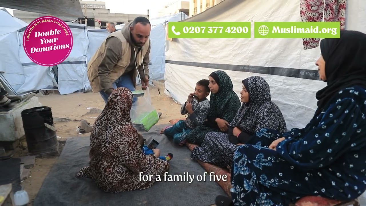 1 Million Meals in 3 Days | Gaza Ramadan Hot Meal Challenge | Muslim Aid