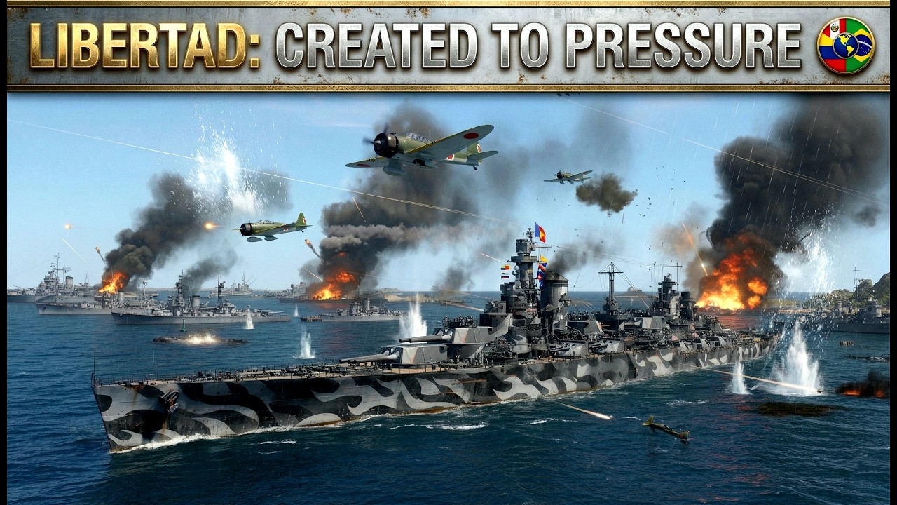 LIBERTAD: The Ultimate Secondary Hurricane! ⛈️ | World of Warships