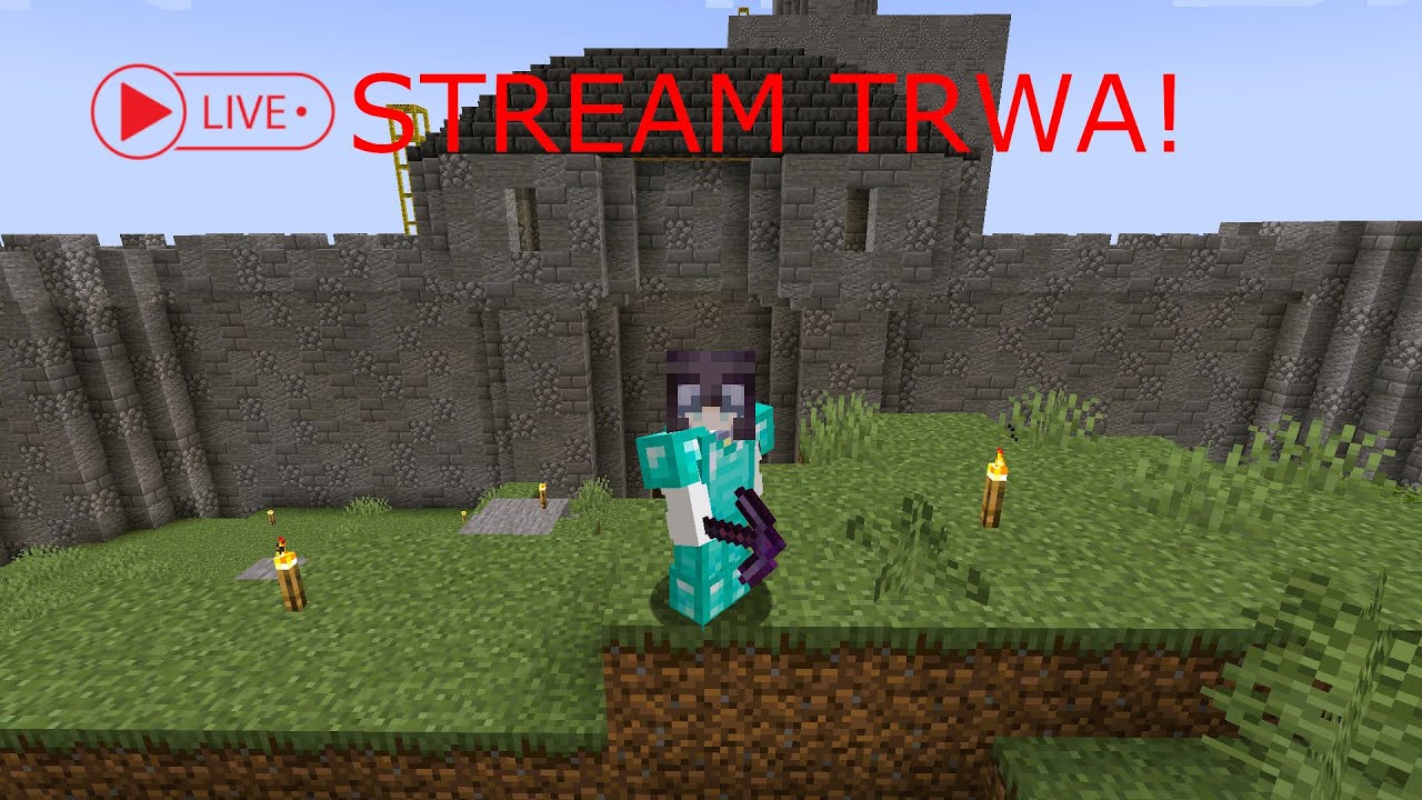 Minecraft: Buduje średniowieczne mury zamku na modach! pt.2 🏰🧱⚒️