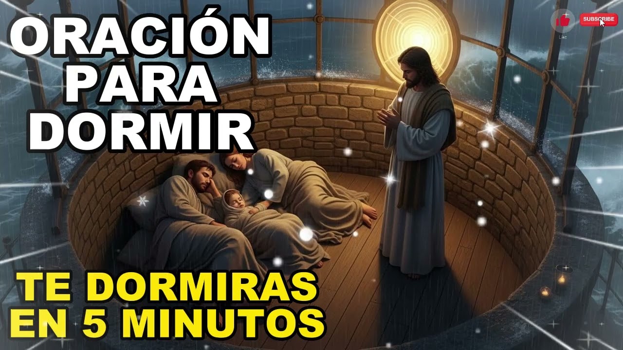 🌙✨ ORACIÓN PARA UN SUEÑO PROFUNDO Y CALMO, JESÚS ESTÁ CONTIGO ESTA NOCHE