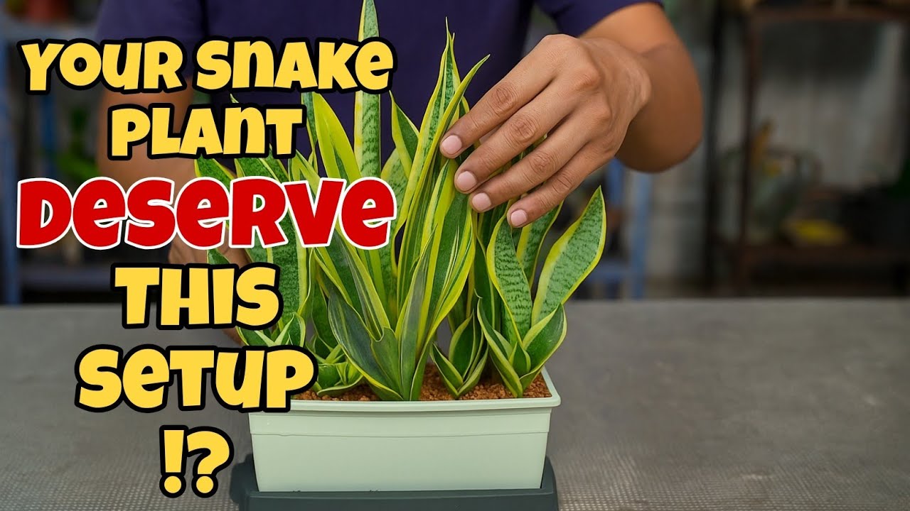 🌿✨ How to Arrange a Snake Plant the Right Way! 🪴✅