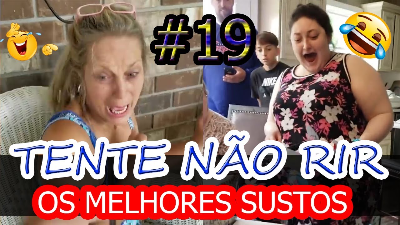 TENTE N&Atilde;O RIR - Os Melhores Sustos Engra&ccedil;ados #19 Melhores Memes e V&iacute;deos Engra&ccedil;ados ShowDoAnderson