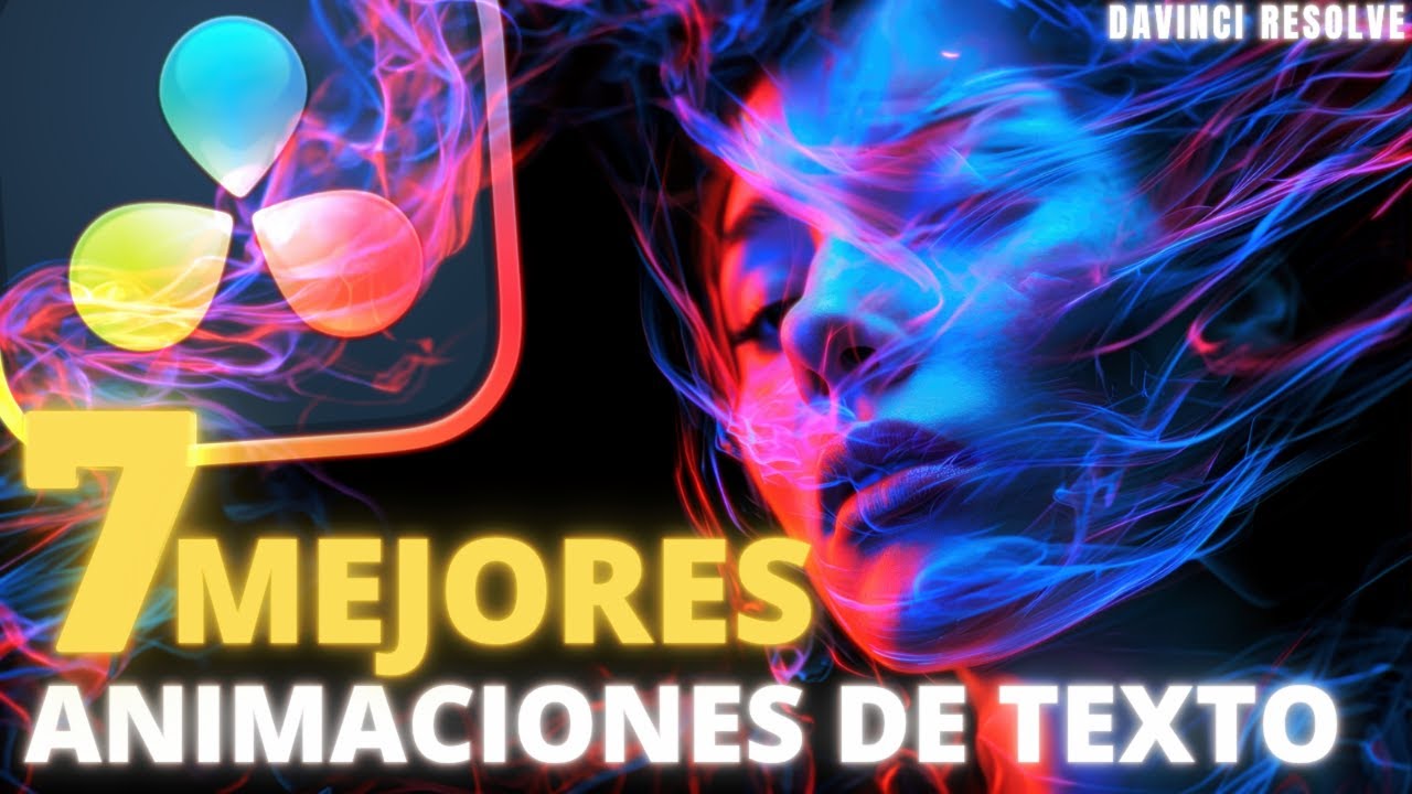 7 Mejores Animaciones de Texto GRATIS en DaVinci Resolve | Tutorial