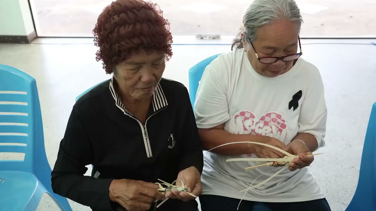 โครงการอบรมวิชาชีพการจักตอกช่อมาลัย