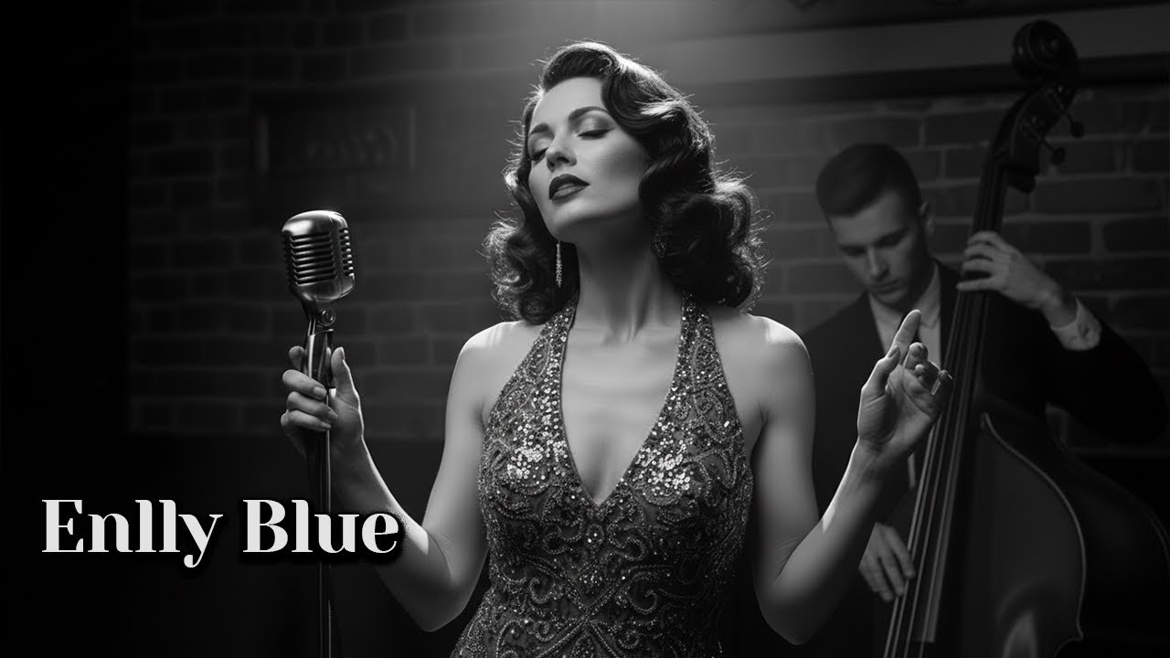 Enlly Blue - Dancing Shadows | Soul Blues Rhythm (1950s Jive Beat, Horn Section, Retro Energy)