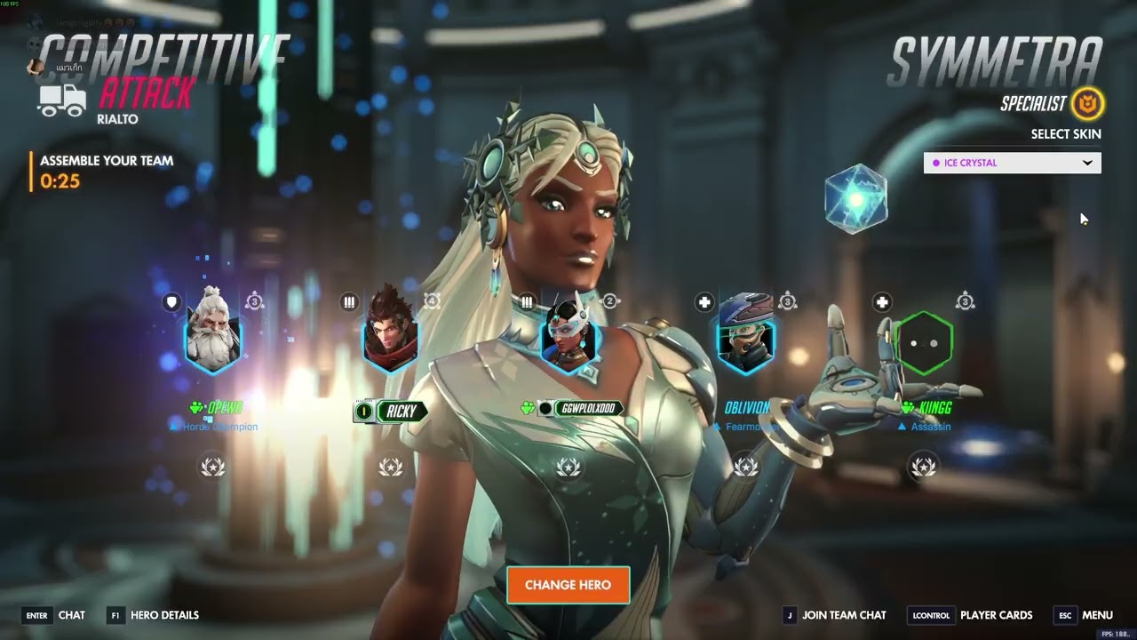 try to win on every hero (not named doomfist and wrecking ball and roadhog) symmetra