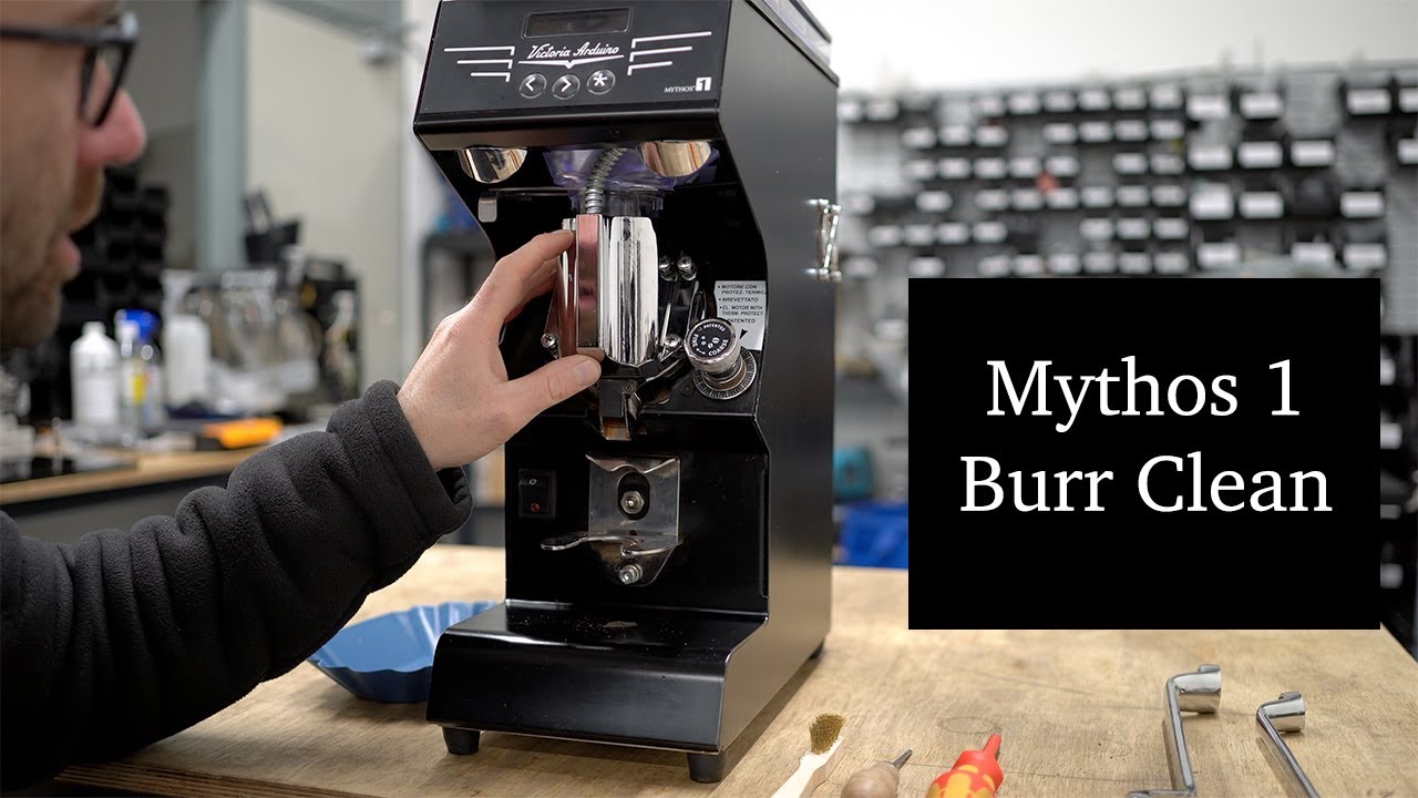 Mythos One Burr Cleaning