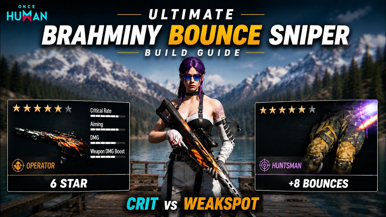 HAMR Brahminy Build Guide (Crit + Weakspot) -  Once Human