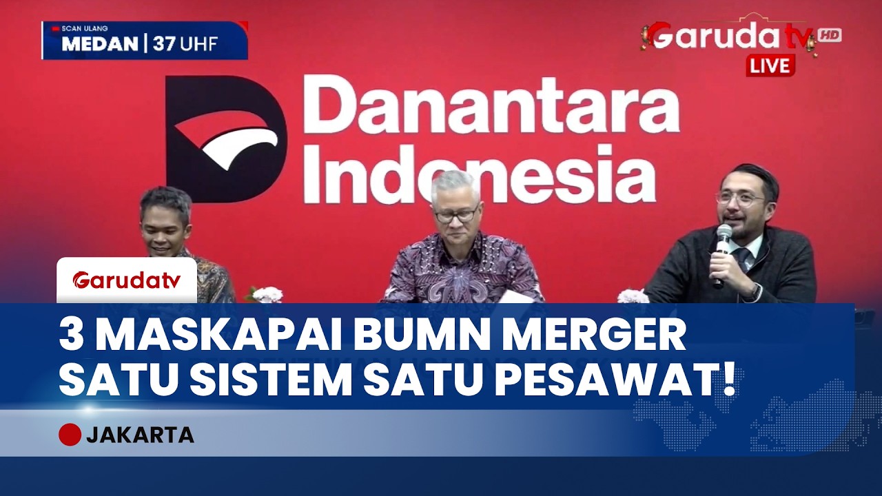 Garuda, Citilink, & Pelita Air Segera Merger! Danantara Targetkan Rampung Semester I Tahun 2026