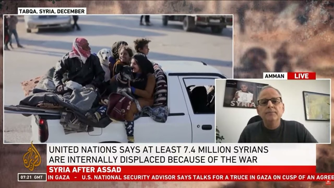 World Vision Syria Response Director, Emmanuel Isch discusses recent developments in Syria