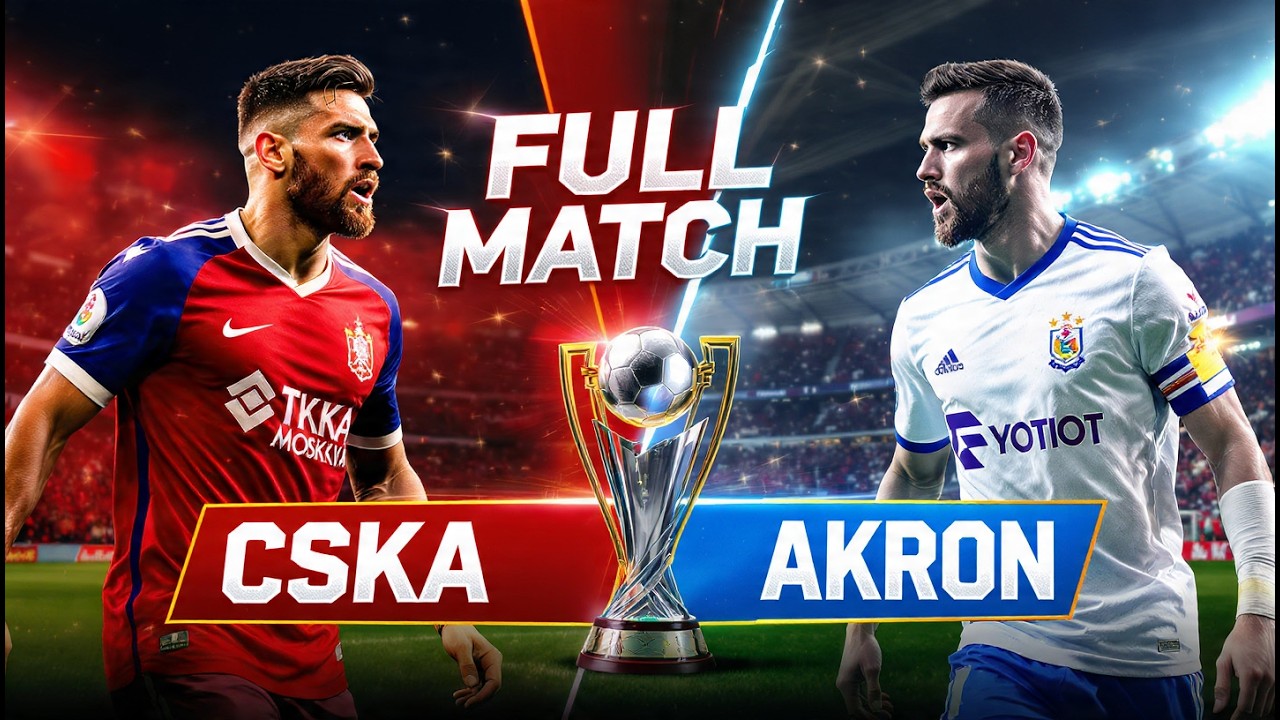 CSKA Moskva vs. Akron Tolyatti full match Kubok 2025-2026