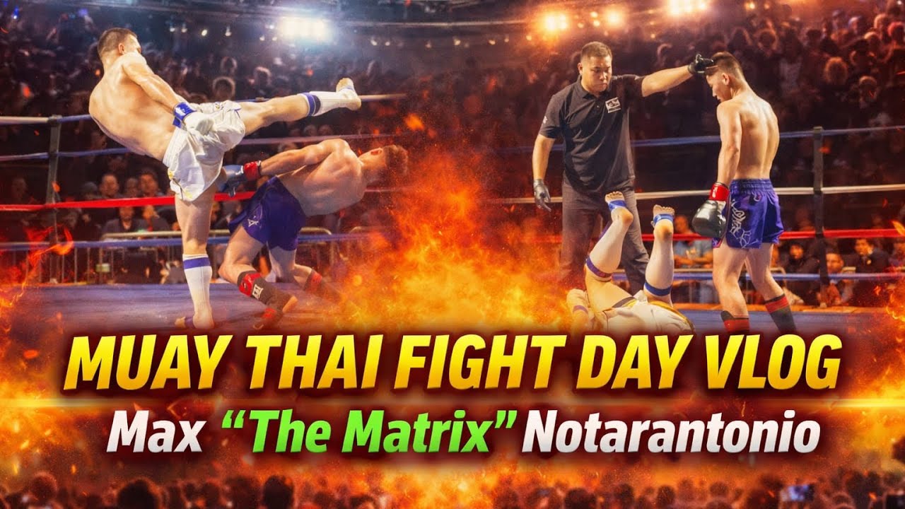 Max Notorantonio Fight Day Vlog | K-Star Walsall 