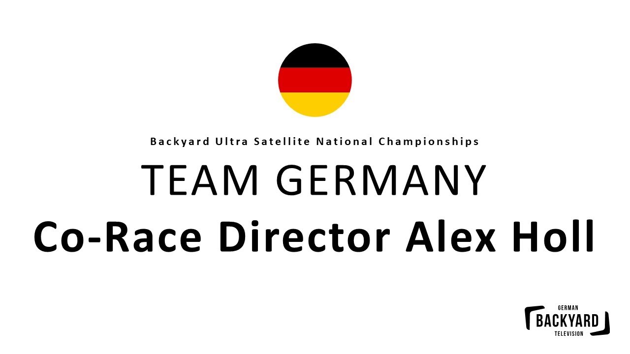BACKYARD ULTRA TEAM GERMANY + Co Race Director Alexander Holl +  Big Dog´s Satellite WC 2022