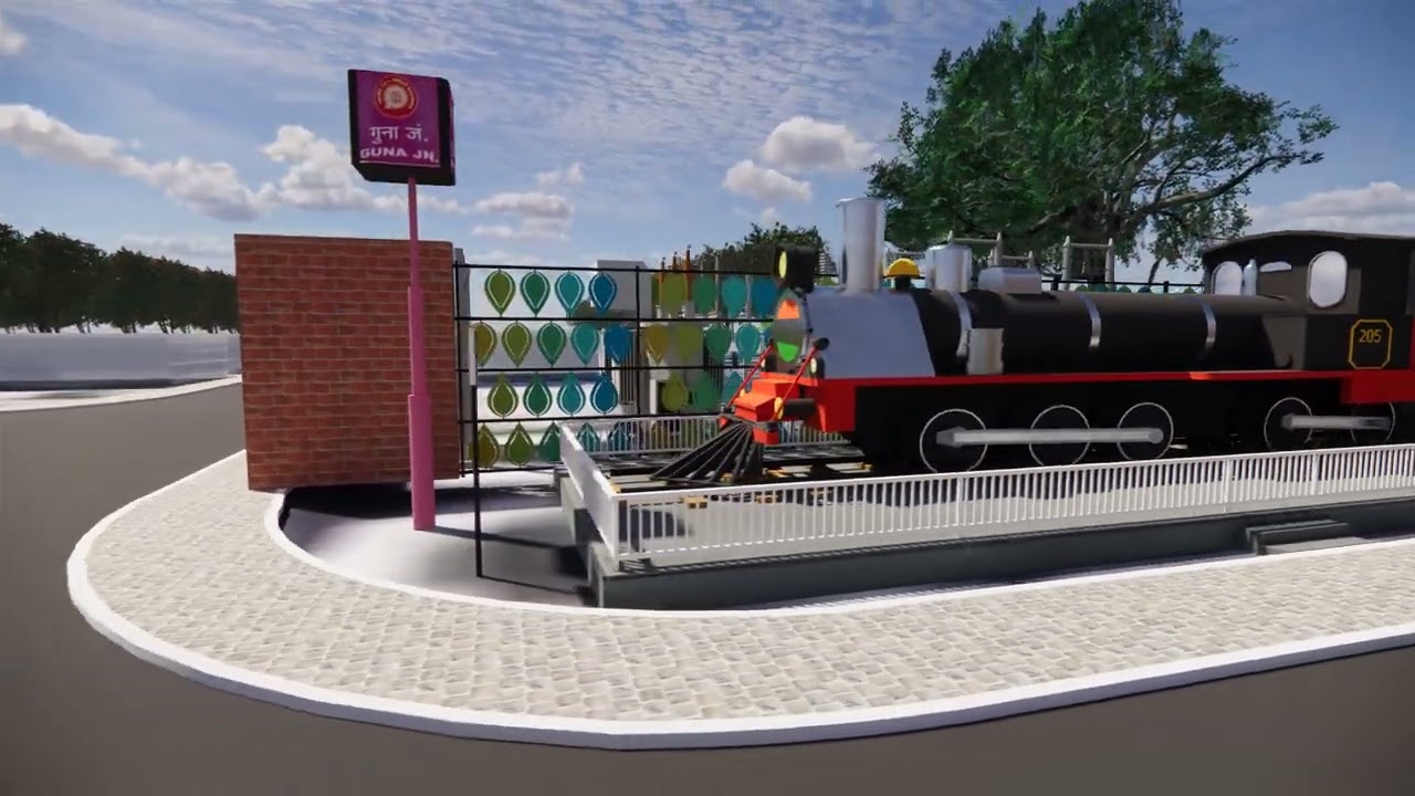 GUNA RAILWAY STATION WALKTHROUGH Ar. Manvendra Singh Thakur INHOUSE DESIGN STUDIO, BHOPAL(M. P.)