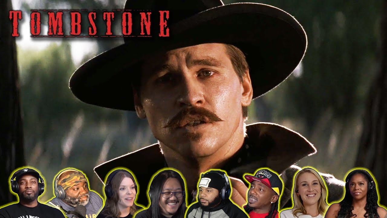 Reactors Reacting to DOC HOLLIDAY CONFRONTS JOHNNY RINGO | Tombstone (1993)