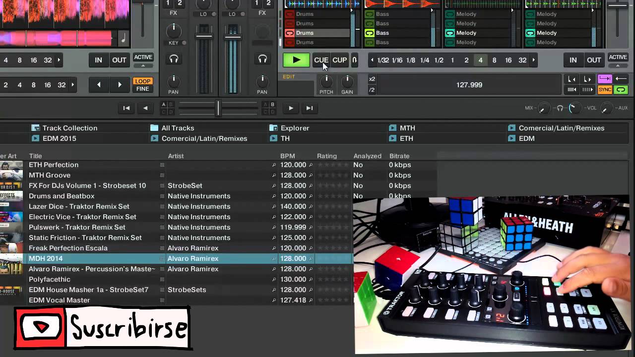 Tutorial Traktor Kontrol X1 MK2 - Funciones básicas