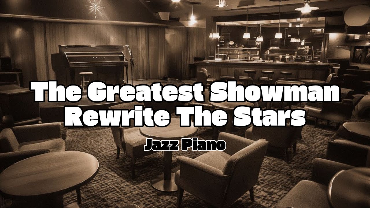 [Pop Jazz] The Greatest Showman - Rewrite The Stars (Lounge Jazz Piano Cover) | Piano Magic
