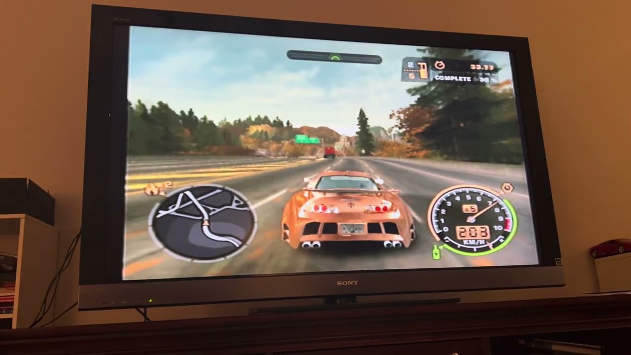 Need For Speed Most Wanted PS2 Tollbooth Time Trial Challenge 3:20.52 