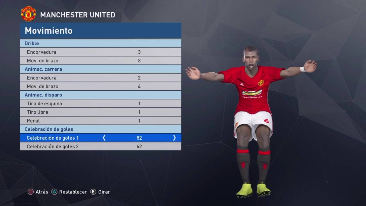 PES 2017 Todas las celebraciones