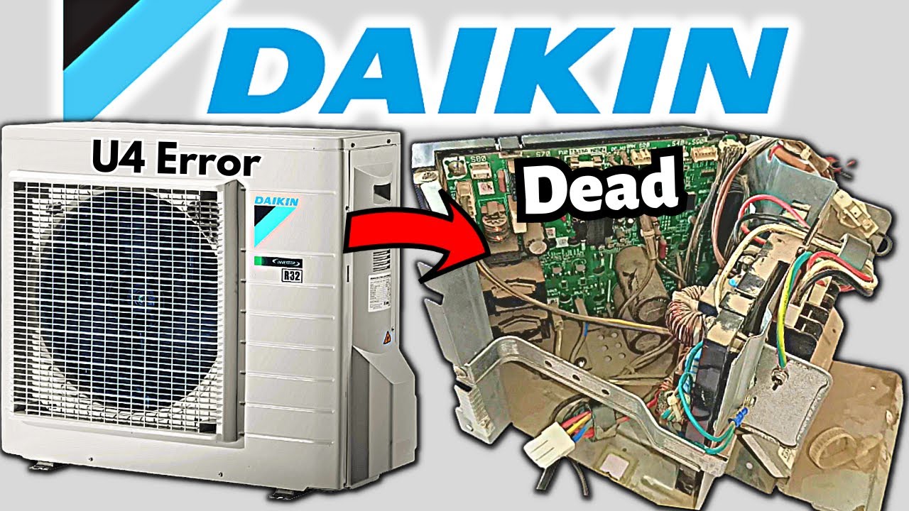 Daikin Ac Signals are Dead (U4 Error), 2 & SIG Terminal Only 220V