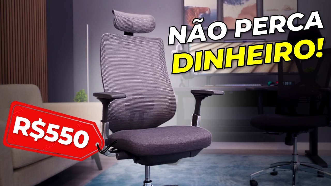 TOP 7 MELHORES Cadeiras ERGONÔMICA e GAMER para COMPRAR em 2025!!! (SOMENTE AS MELHORES)