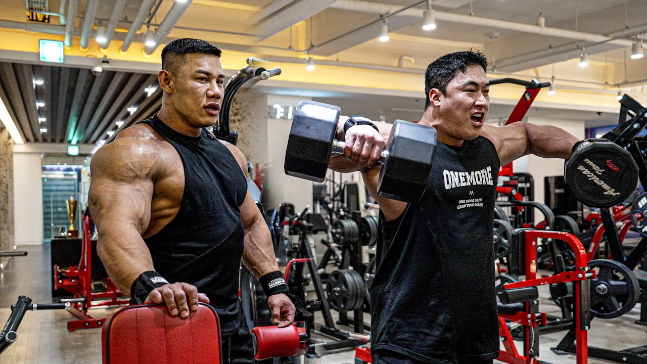 [머어스을] 사이드 레터럴 40kg 하는 이상한 애 (ft.서주성 선수)