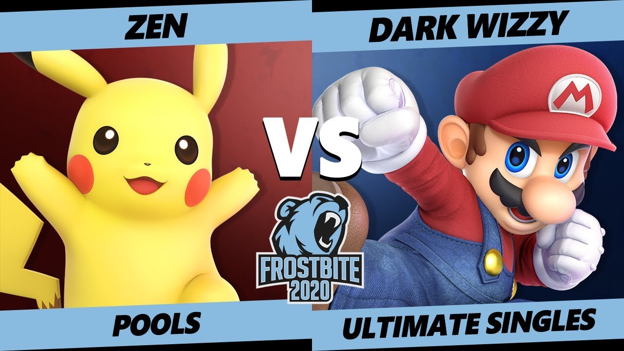 Frostbite 2020 SSBU Pools - Zen (Pikachu) Vs. MVG | Dark Wizzy (Mario) Smash Ultimate Singles
