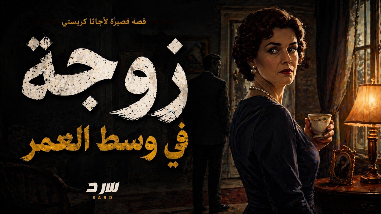 قصص مسموعة | زوجة في وسط العمر | أجاثا كريستي | بصوت كريم حسانين