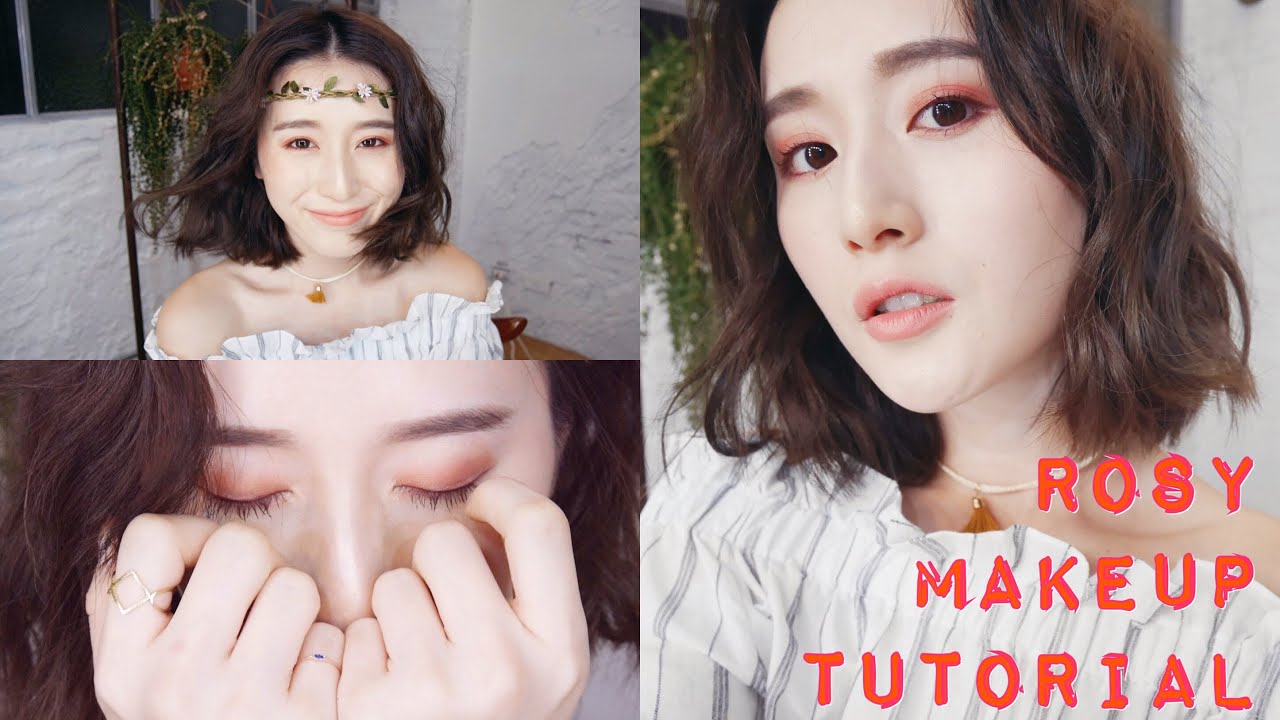 女人味滿點//乾燥玫瑰妝 ::Spring Rosy Makeup Tutorial