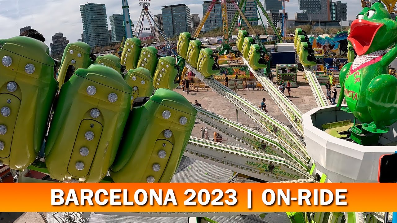 SUPER GRANOTA XXL | ON-RIDE | Feria de Abril de Barcelona 2023 - Ferias A TOPE