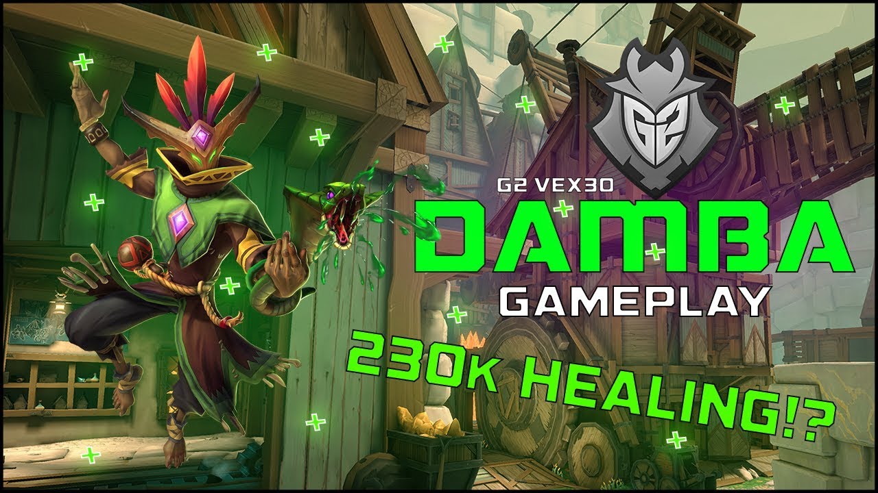 Paladins Pro | 230k HEALING DAMBA CARRY OP | G2 Vex30