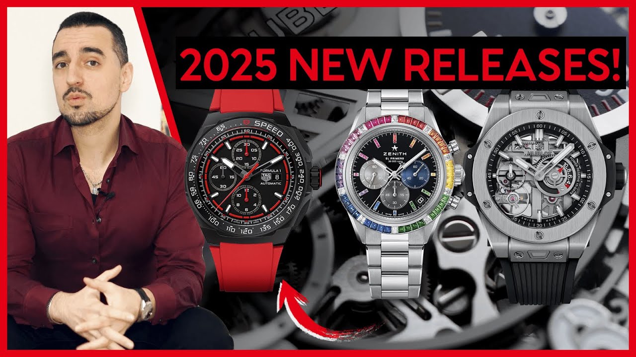 2025 Tag Heuer Formula 1, Hublot Meca-10 42mm, Zenith Chronomaster Rainbow | LVMH Watch Week