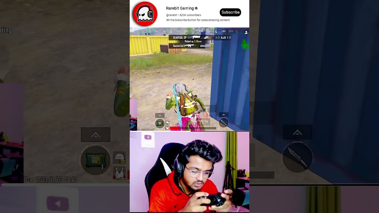 🥵The Low FPS Challenge in BGMI #shorts #viral
