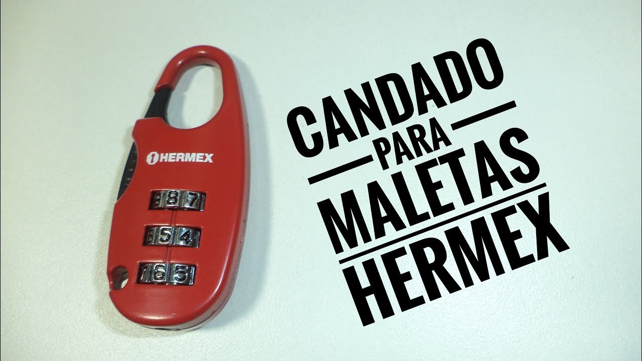 Candado para Maletas HERMEX