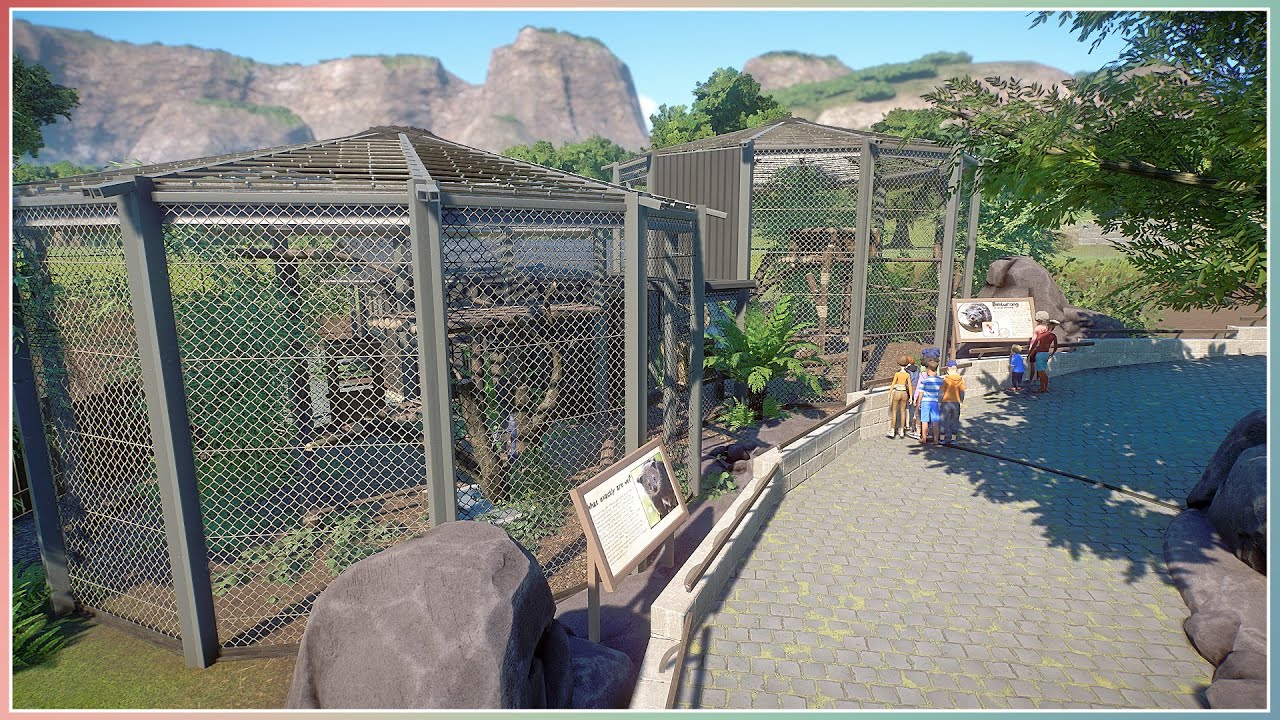 Binturong Habitat | Sequora Zoo | Planet Zoo Speed Build